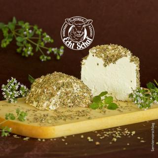 Weichkäse vom Schaf mit Oregano