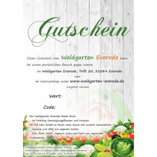 Gutschein  30 €