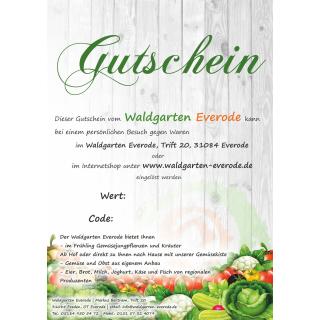 Gutschein 20 €